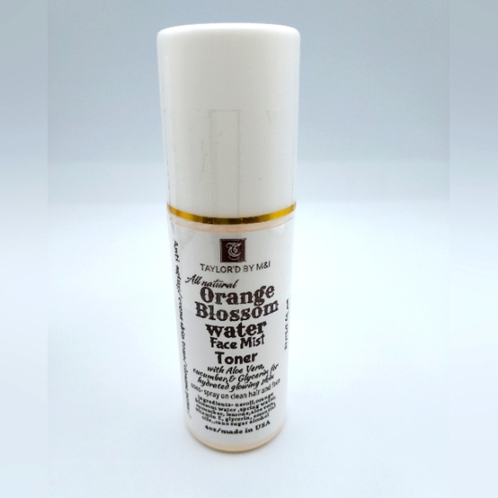 veganic ORANGE BLOSSOM Face Mist Toner With Glycerin